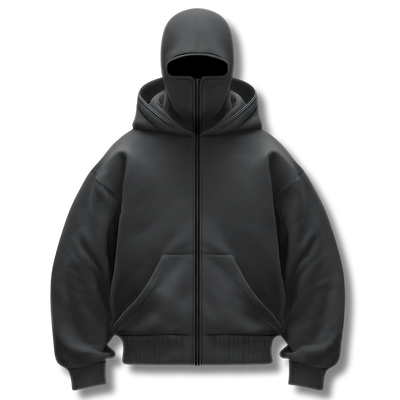 Maskew Zipped Hoodie - Premium Urban Streetwear